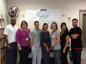 Staff at Nova Safe Haven in Phoenix, Arizona. 