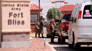 Increase security at Ft. Bliss Texas was as a result of the threat posed by ISIS terrorists coming across the border with Mexico. 