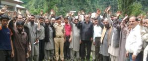 Sr, Congress Leader Saroori at Chatroo in Kishtwar