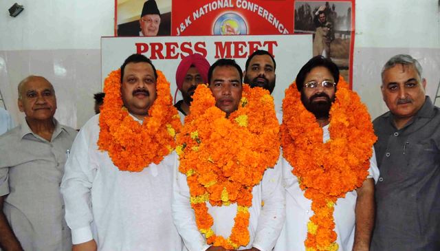  Joining of Narendra Dutt,others of  All J&K Megh Sudhar Sabha in NC-Scoop News