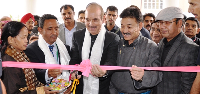 Azad inaugurates the National Research Institute at Leh -Scoop News