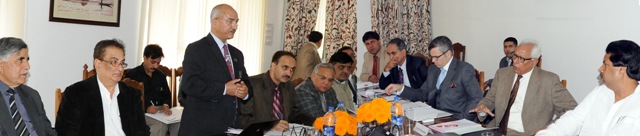 Governor chairing University council meeting of SKUAST Kashmir- Scoop News