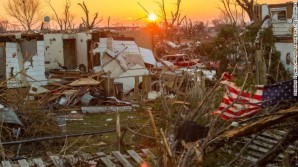 "The reality is this: stronger, more destructive storms are pounding our region with distressing regularity and with huge costs to our State, our residents, and our economy", said rep. Quigley. Pictured here: Washington , Illinois sits in ruins after a tornado tore through the region on November 18, 2013