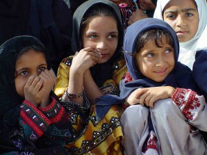 Children in Iran shyly listen to their teacher in Tehran - even as America discusses increasing economic sanctions against their country. These are the ones hurt by American actions - not the Mullahs in charge.  