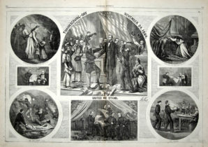 "One hundred fifty years ago, in the midst of the Civil War, President Abraham Lincoln proclaimed a national day of Thanksgiving", said Hagel. 