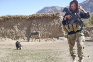 Amy Washburn portrayed as sex symbol in Afghanistan. Is this a violation of DOD guidance? 