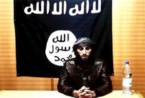 Saddam al Jamal, the head of the Eastern Front in FSA - posed behind a black flag of al-Qaeda on a video posting on a website for the FSA. There he verified the fact that the United States supports terrorism in Syria. 