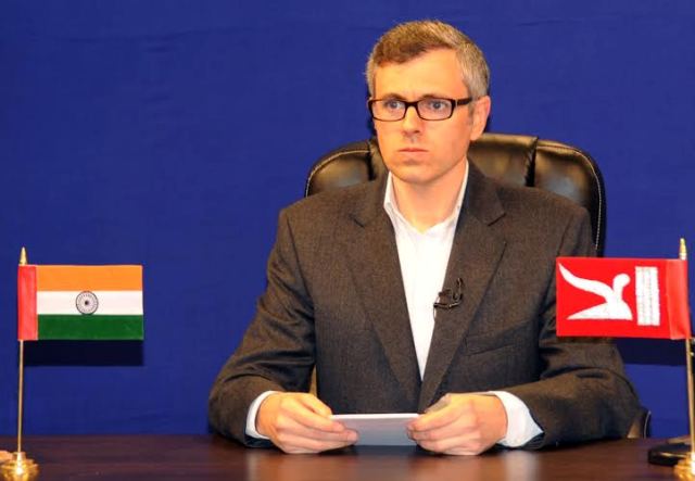 Omar greets people on Republic Day