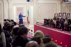 Maryam Rajavi - Paris 5 Jan 2014 07