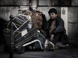 Homeless in Phoenix, Arizona. 