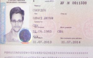 Edward Snowden Russian Passport information. 