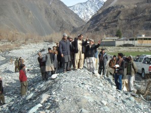 CAD started protection bund to Jughor village
