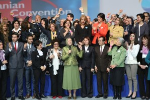 Paris, France 8 feb 2014 Maryam Rajavi  was the keynote speaker and delivered a speech at Convention of Iranian Diaspora Unites Over 300 Iranian Associations