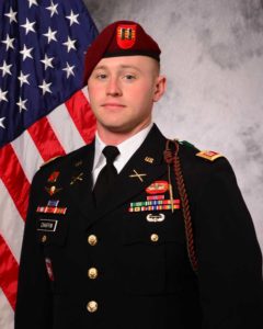 Capt. James E. Chaffin III, 27, of West Columbia, died April 1, in Kandahar, Afghanistan, of a non-combat related incident. Chaffin, was a fire support officer with Headquarters and Headquarters Company, 3rd Battalion, 319th Airborne Field Artillery Regiment, 1st Brigade Combat Team, 82nd Abn. Div. He was deployed with 2nd Bn., 504th Parachute Infantry Regiment, 1st BCT, in support of Operation Enduring Freedom as a brigade liaison officer.