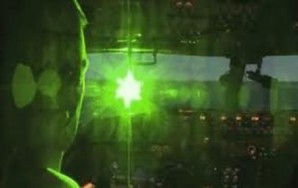 The FBI is warning that aiming laser pointers at flying aircraft poses a threat to pilots and law enforcement officials, because it could blind them and cause eye damage!
