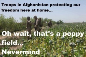 The United States has provided $7.5 billion on counternarcotics efforts in Afghanistan. Latest UNODC estimates are for an all-time high of opium-poppy cultivation. 