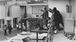 "Mr. Speaker, today marks the 46th anniversary of Dr. Martin Luther King being gunned down in Memphis, Tennessee", said Rep. Cohen. Pictured here: Picture seconds after the fatal shot. 