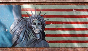 fter the Iranian hostage crisis (1979–1981), the walls of the former U.S. embassy in Tehran were covered in mostly anti-American murals.