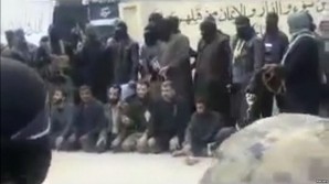 Al-Qaeda fighters part of the Syrian opposition get ready to commit mass murder in Homs. 