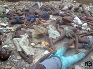Boko Haram Christmas killing spree 2010. 
