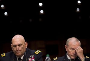 "The failure in leadership relating to Benghazi were not limited to the State Department. The tenure of the Chairman of the Joint Chiefs of Staff, General Dempsey, has been marked by what we view as significant deficiencies in command. From Syria to Benghazi, there has been either a profound inability or clear unwillingness to identify and prevent problems before they arise", the report noted. 