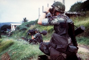 At one point well into the Grenada operation, the allegedly threatened medical students called in to the command center where l was operating to tell us where they were and to ask where the US military was. The students could hear the gunfire, but no one had tried to "rescue" them. Learning from radio broadcasts that Reagan had acted to save them, the students were growing concerned that they had not been rescued and at how easy it would be for the Cuban military advisers to take them hostage. The military commanders to whom l passed that information told me they had no orders to rescue the American students, despite the fact that the President had been on television that morning justifying the intervention in part by the need to save the medical students. 