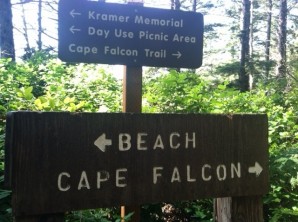 SIGNS IN OSWALD STATE PARK