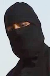 "Jihadi John" is the name given by news media to an unidentified member of the Islamic State (IS, previously ISIS or ISIL) thought to be British who is known for appearing to be the murderer responsible for several beheading incidents in 2014. Jihadi John was given his nickname by a group of released hostages who claimed he was the leader of a terrorist cell called "The Beatles" and handled relations with families of foreign hostages.[1] The nickname was based on John Lennon of the British pop group the Beatles, with other members of the cell known as "George" and "Ringo" after Beatles George Harrison and Ringo Starr, as the cell members all had British accents. 