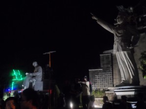 Soekarno-Hatta Statue at Puewakarta, Indonesia