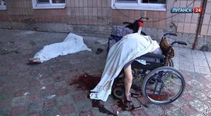 Civilians killed by Ukrainian Army troops. 