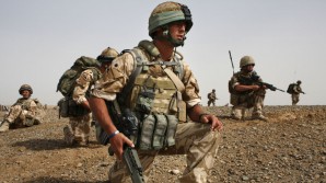 British troops in Afghanistan. 