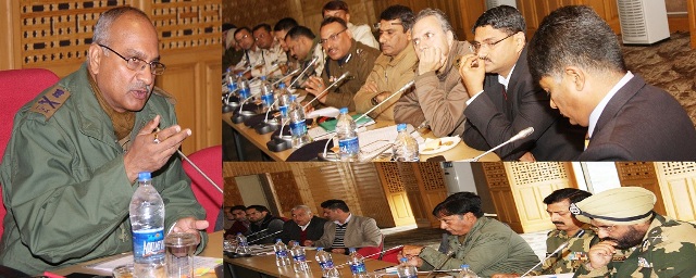 JK DGP Rajendra chairs high level meeting, reviewing  deployment plan