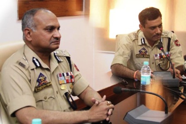 Director General of Police (DGP,  K. Rajendra Kumar 