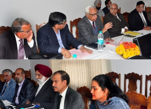 THE GOVERNOR CHAIRING JAMMU UNIVERSITY COUNCIL MEETING-27