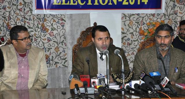 District Election Officer, Srinagar,  Farooq Ahmad Shah 
