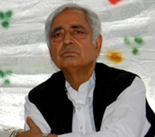 PDP patron Mufti Mohammad Sayeed 