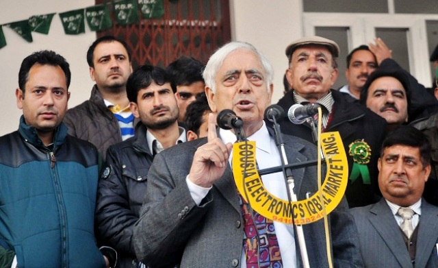 MUFTI MOHD SAYEED WHILE ADDRESSING 