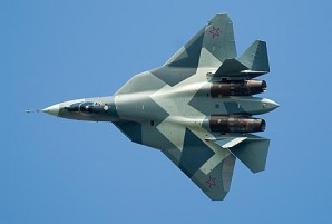 Russian stealth jet. The PAK FA (Russian: ПАК ФА, Russian: Перспективный авиационный комплекс фронтовой авиации, Perspektivny Aviatsionny Kompleks Frontovoy Aviatsii, literally "Prospective Airborne Complex of Frontline Aviation") is a fifth-generation fighter programme of the Russian Air Force. The T-50 is the aircraft designed by Sukhoi for the PAK FA programme. The aircraft is a stealthy, single-seat, twin-engine jet fighter, and will be the first operational aircraft in the Russian Air Force service to use stealth technology.[9] It is a multirole combat aircraft that can be used for both air superiority and ground attack missions.