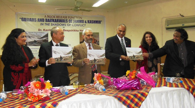 Book on “Gujjars Bakkarwals of J&K: In the shadows of conflict” released 