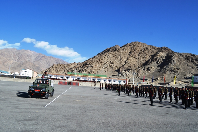 Passing out Parade of Ladakh Scouts held at Leh