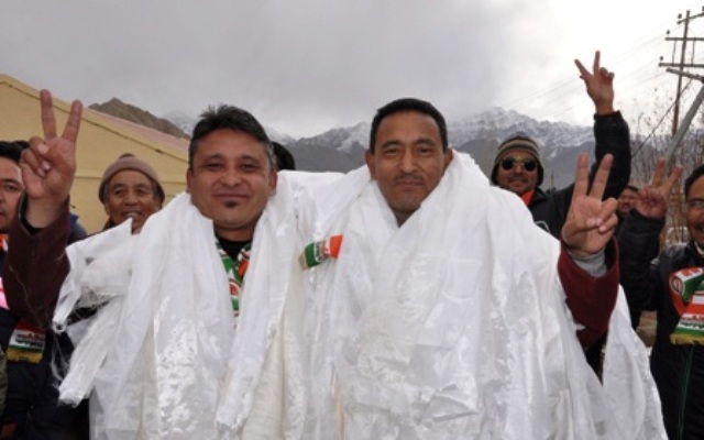 Congress candidates Jora and Namgiyal win Leh and Nubra Assembly seats