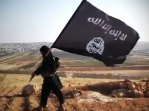 ISIS black flags popping up all over the place in different areas of Afghanistan according to reports. 