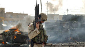 US soldier in Afghanistan. 