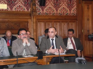 Sadiq Subhani (JKNAP), Ershad Malik (JKDFP) and Sardar Amjad Yousaf (UKPNP) pledge to support British Kashmiri Manifesto