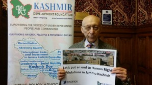 Rt Hon Sir Geral Kaufman signed up to support British Kashmiri Manifesto