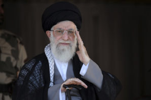 "We are not after nuclear weapons. We do not believe they bring supremacy...". Pictured here Ayatollah Khamenei by an official website of the office of the Iranian supreme leader, 