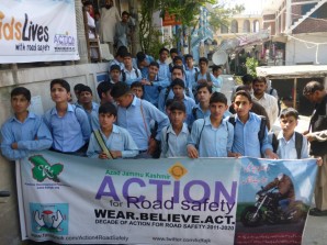 6th May 2015 Action for Road Safety walk in  Paniola