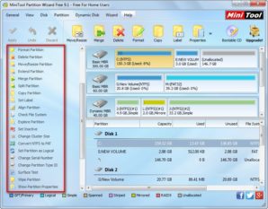2-MiniTool Partition Wizard features