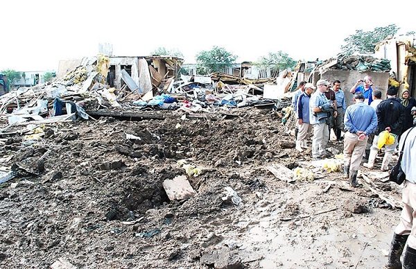 Camp Liberty mass destruction after 80 missile attack