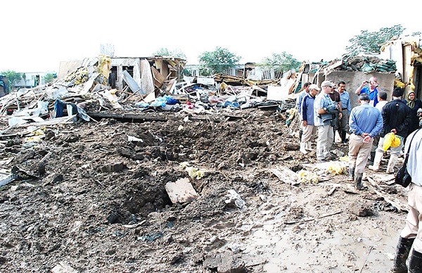 Camp Liberty mass destruction after 80 missile attack